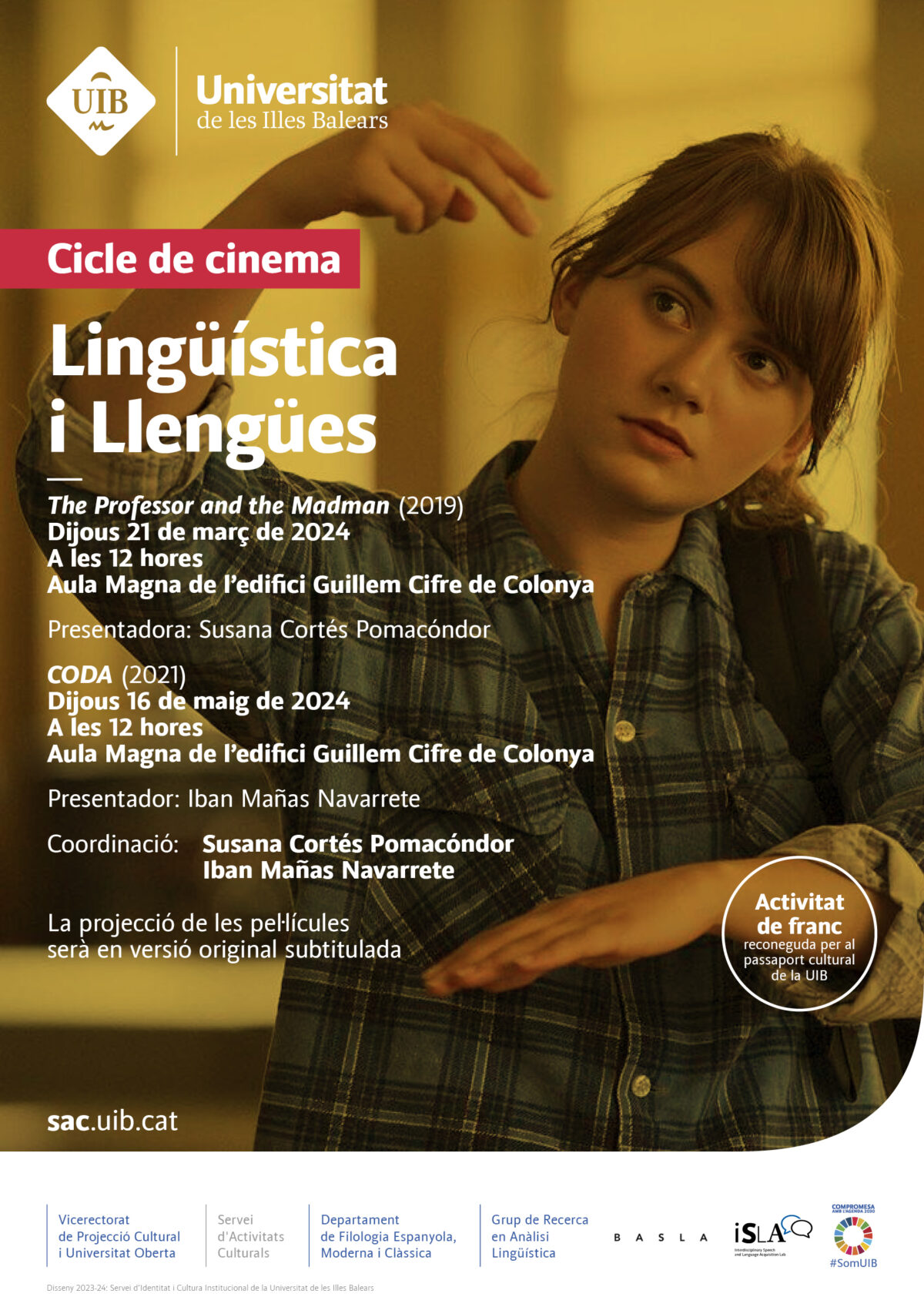 Ciclo de cine: Lingüística y Lenguas