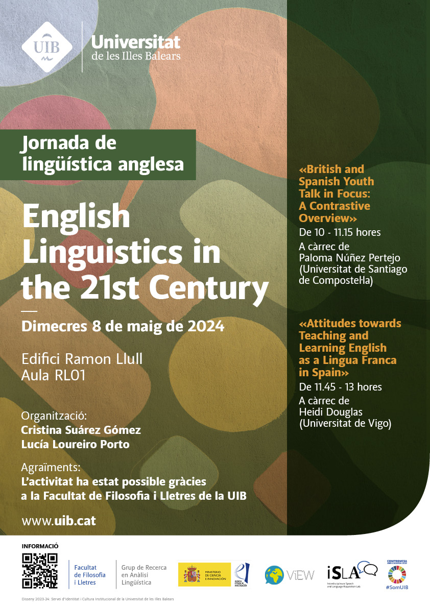 Jornada de lingüística inglesa